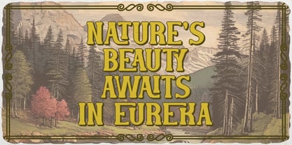 Eureka Solace Font Poster 4