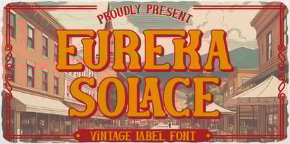 Eureka Solace Font Poster 1