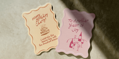 French Things Font Poster 2