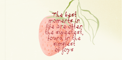 French Things Font Poster 5