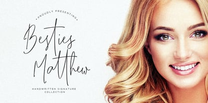 Besties Matthew Font Poster 1