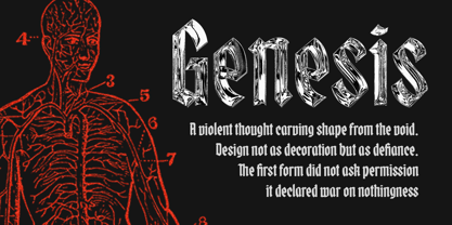 IC Ghoulie Font Poster 5