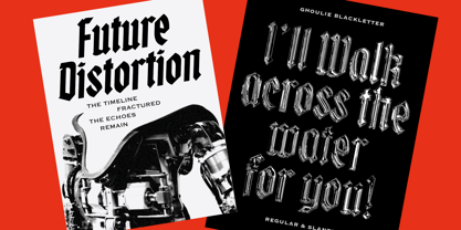 IC Ghoulie Font Poster 3