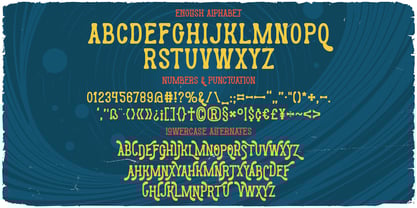 Alienation Font Poster 3