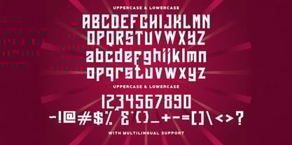 Phoenix Gaming Font Poster 7