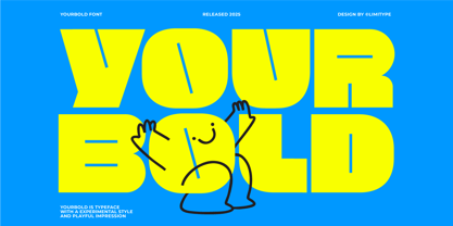 Yourbold Font Poster 1
