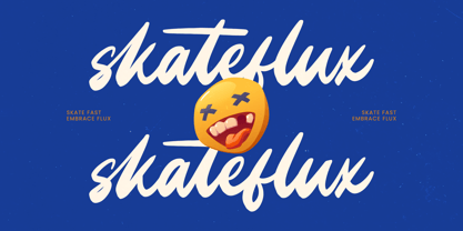 Unlatch Skater Font Poster 8