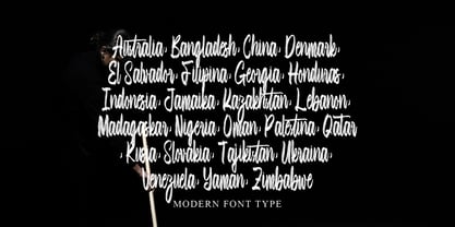 Grassland Font Poster 7