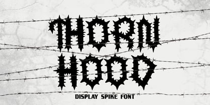 Thornhood Font Poster 1