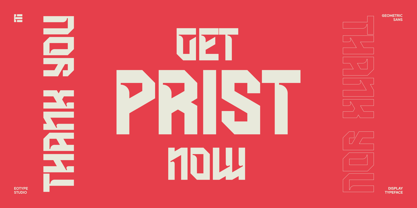Pristh Font Poster 13