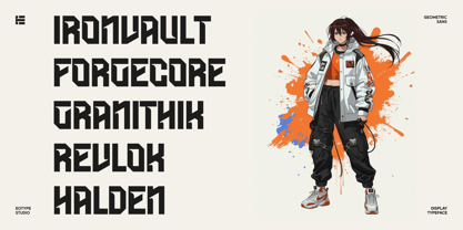 Pristh Font Poster 2