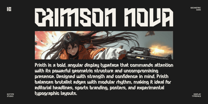 Pristh Font Poster 4