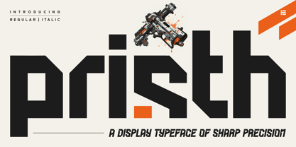 Pristh Font Poster 1