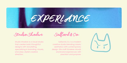 Sebda Font Poster 8