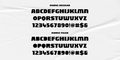 Moruz Font Poster 8