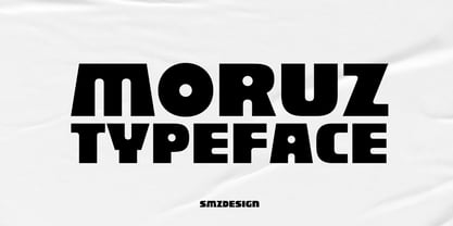 Moruz Font Poster 1