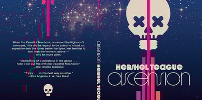 Dazzle Font Poster 5