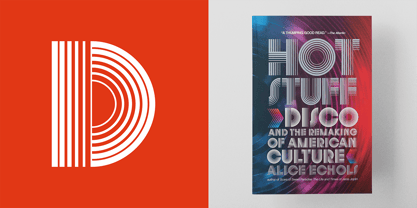 Dazzle Font Poster 6