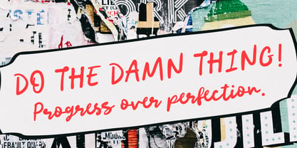 Absolutely Darling Font Poster 7
