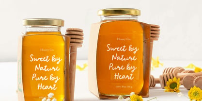 Absolutely Darling Font Poster 15