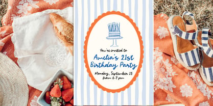 Absolutely Darling Font Poster 12