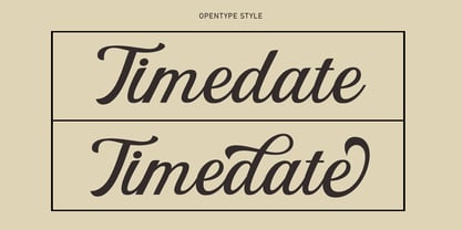 Hiclent Script Font Poster 6