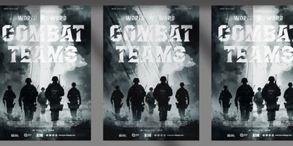 Patrol Squad Font Poster 3