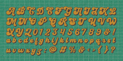 Zelonka Font Poster 12