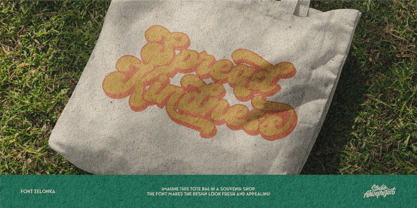 Zelonka Font Poster 7