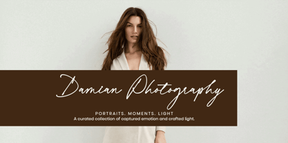 Aurora Gradient Font Poster 6