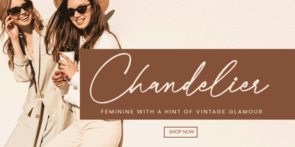 Aurora Gradient Font Poster 4