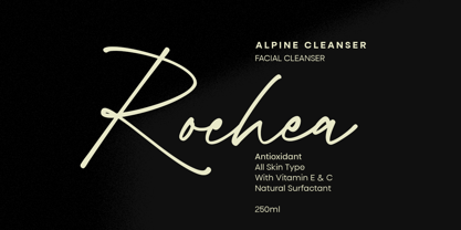 Aurora Gradient Font Poster 3