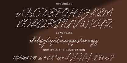 Aurora Gradient Font Poster 11