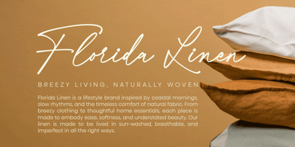 Aurora Gradient Font Poster 5