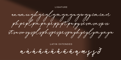 Aurora Gradient Font Poster 12