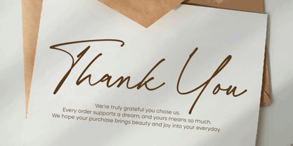 Aurora Gradient Font Poster 13