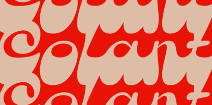 Meltigo Font Poster 8