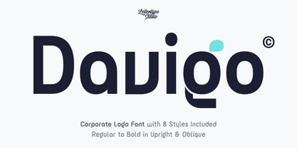 Davigo Font Poster 1