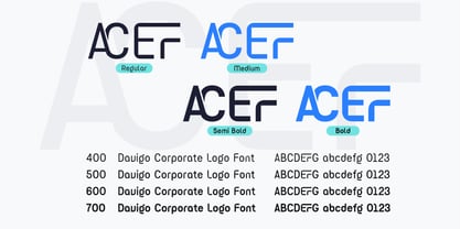 Davigo Font Poster 3