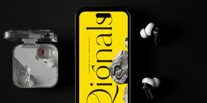 Qignals Font Poster 13