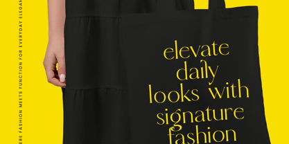 Qignals Font Poster 2