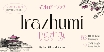 Irazhumi Font Poster 1