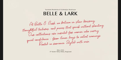 Softspoken Font Poster 6