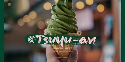 Jinsei Textured Font Poster 5