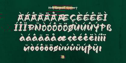 Jinsei Textured Font Poster 11