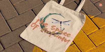 Jinsei Textured Font Poster 9