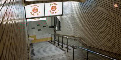 Jinsei Textured Font Poster 8