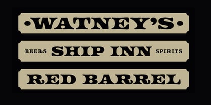 Freehouse Font Poster 5