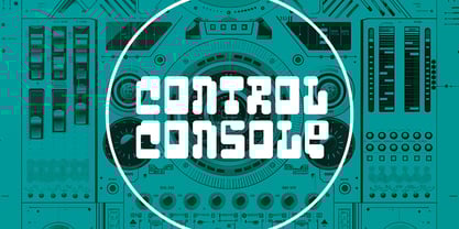 Cyberdelic Font Poster 2