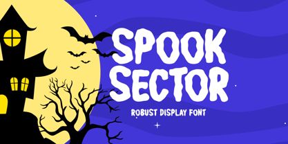 Spook Sector Font Poster 1